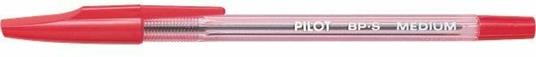 Penna a sfera Pilot BP-S rosso punta 1 mm. Confezione 12 pezzi