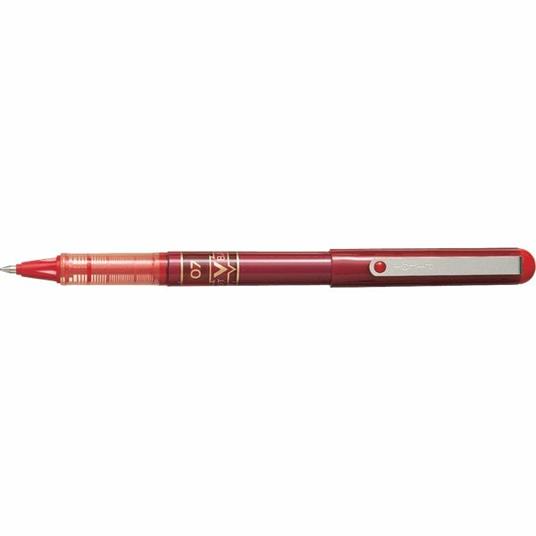 Penna roller Pilot V Ball rosso punta 0,7 mm