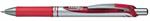 Penna roller Pentel Energel XM Klick rosso punta 0,7 mm