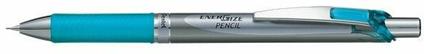 Matita portamine Pentel Energize acciaio-azzurro punta 0,5 mm