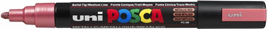 Posca Medio Rosso Metal