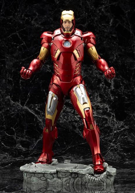 Marvel The Avengers Artfx Pvc Statua 1/6 Iron Man Mark 7 32 Cm Kotobukiya - 2