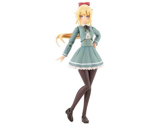 Sousai Shojo Teien Plastica Model Kit 1/10 Ritsuka Saeki St. Iris Gauken Girls'' High School Winter Clothes 16 Cm Kotobukiya