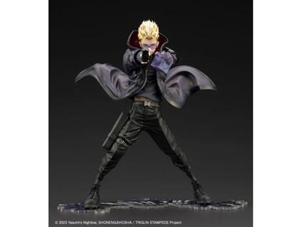 Trigun Stampede Artfxj Statua 1/8 Vash The Stampede The Gunman In Black Ver. 22 Cm Kotobukiya
