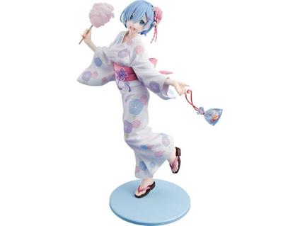 Re:zero -starting Life In Another World- Pvc Statua 1/8 Rem Yukata Ver. Renewal Package Edition 23 Cm Kadokawa