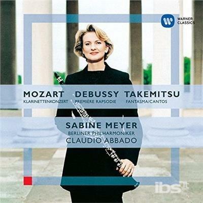 Concerto per clarinetto / Première Rapsodie / Fantasma/Cantos - CD Audio di Claude Debussy,Toru Takemitsu,Sabine Meyer,Claudio Abbado,Berliner Philharmoniker