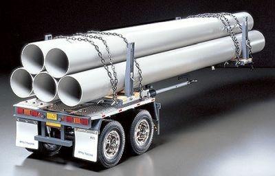 Rimorchio Telescopico per Trasporto Tubi Tamiya 300056310 1:14 - 3