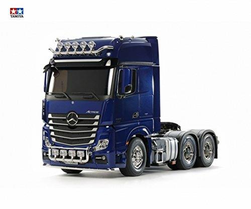 Tamiya Camion Mercedes Benz Actros 3363 6X4 RC 1:14 Body Verniciato Pearl Blu