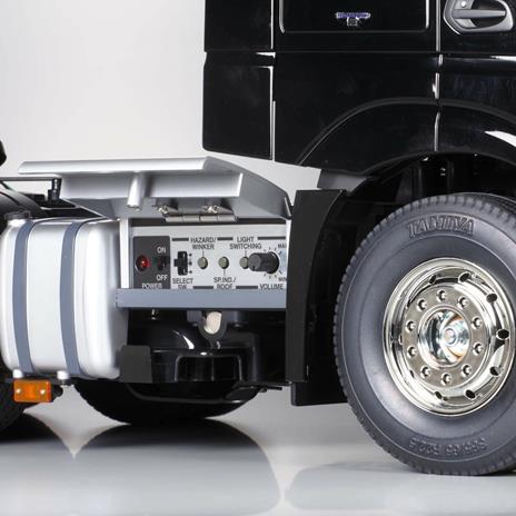 Tamiya Camion Mercedes Benz Actros 3363 6X4 RC 1:14 Body Verniciato Pearl Blu - 2