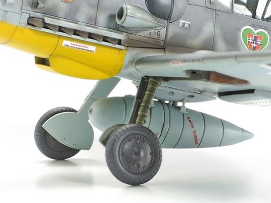Tamiya Messerschmitt Bf109 G-6 1:72 Kit di montaggio Aereo ad ala fissa - 3