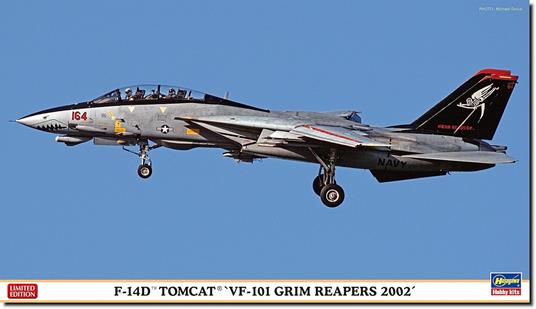 F-14D TOMCAT VF-101 GRIM REAPERS 2002