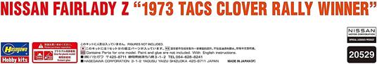 1/24 NISSAN FAIRLADY Z 1973 TACS CLOVER RALLY WINNER - 6
