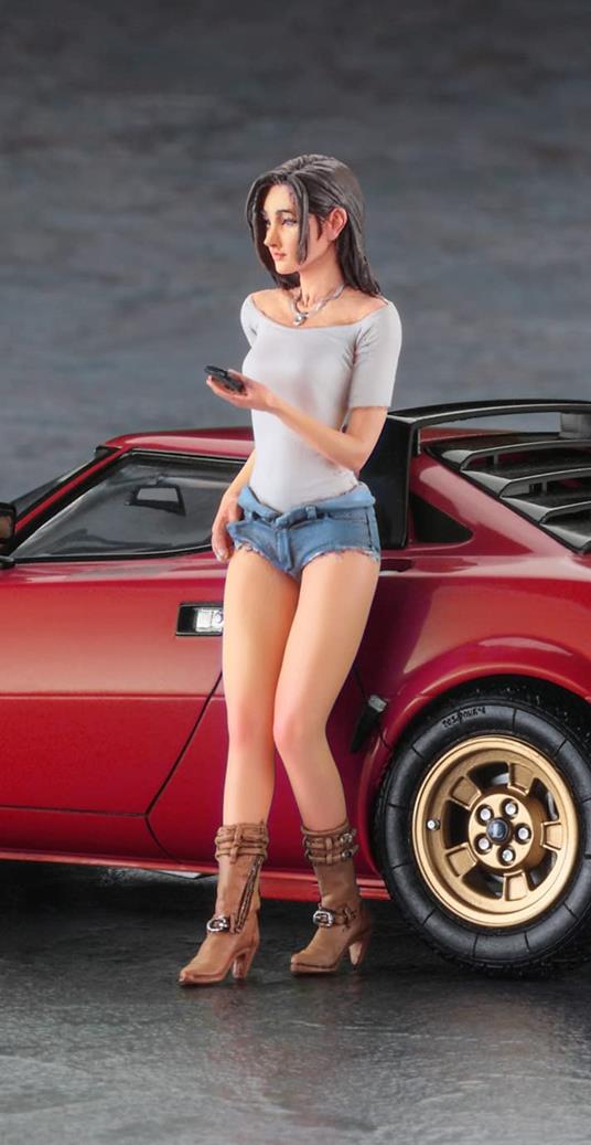 1/24 LANCIA STRATOS HF STRADALE w/ITALIAN GIRLâ¤?S FIGURE - 2