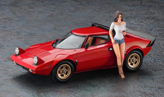 1/24 LANCIA STRATOS HF STRADALE w/ITALIAN GIRLâ¤?S FIGURE - 4