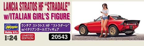 1/24 LANCIA STRATOS HF STRADALE w/ITALIAN GIRLâ¤?S FIGURE - 6