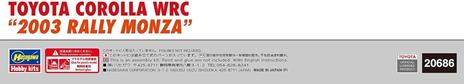 Toyota Corolla WRC, 2003 Rally Monza - 4