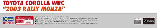 Toyota Corolla WRC, 2003 Rally Monza - 4