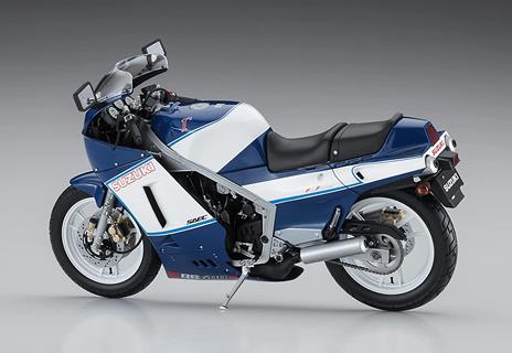 1/12 SUZUKI RG400? LATE VERSION BLUE/WHITE COLOR w/Under Cowl - 2