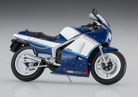 1/12 SUZUKI RG400? LATE VERSION BLUE/WHITE COLOR w/Under Cowl - 3