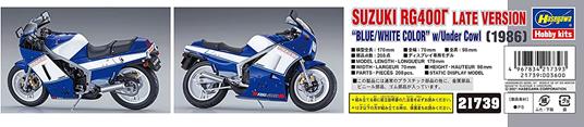 1/12 SUZUKI RG400? LATE VERSION BLUE/WHITE COLOR w/Under Cowl - 6