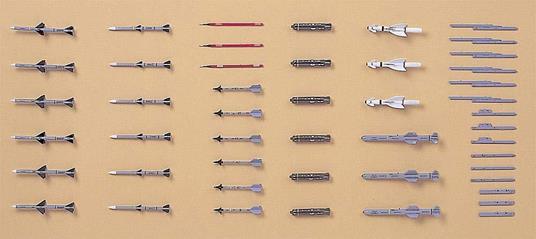 1/72 Aircraft Weapons V:U.S. Missiles And Launcher Set Ha35009 (HASX72-9)