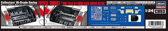 1/24 TOYOTA 2000GT 1967 FUJI 24-HOUR RACE SUPER DETAIL - 5