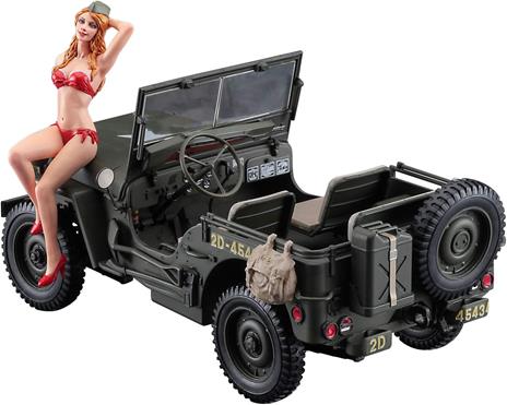 1/4 ton 4x4 Utility Truck w/Blond Girl's Figure