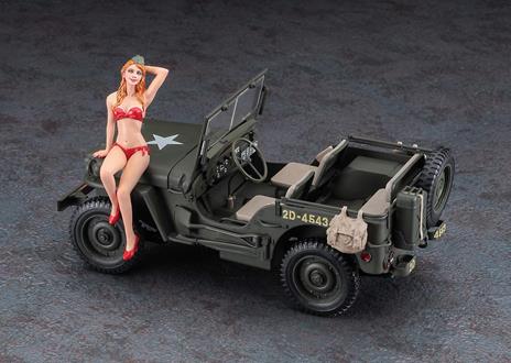1/4 ton 4x4 Utility Truck w/Blond Girl's Figure - 2