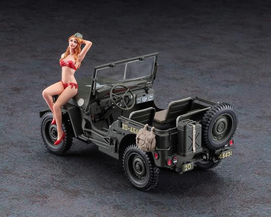 1/4 ton 4x4 Utility Truck w/Blond Girl's Figure - 4