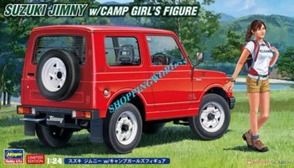1/24 SUZUKI JIMNY w/CAMP GIRLS FIGURE