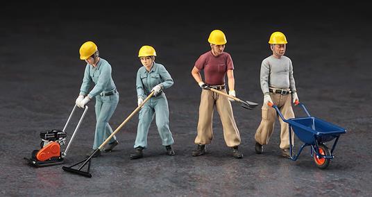 Construction Worker Set A Scala 1/35 (HA66003) - 4