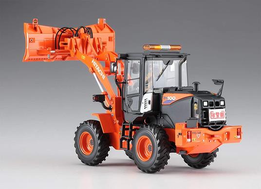 Hitachi Radlader Zw-100-6 Con Spazzaneve Scala 1/35 (HA66102) - 5