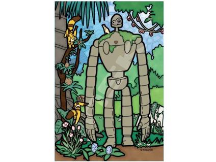 Castle I/t Sky 126 Pezzi Stained Glass Puz Puzzle Studio Ghibli