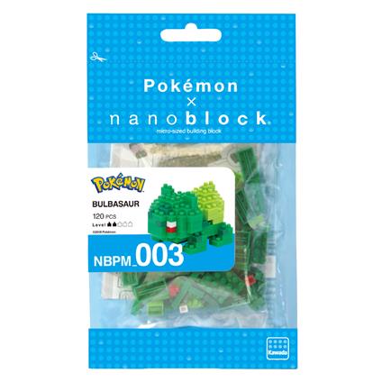 Pokemon Series. Bulbasaur. Nanoblock (Nb-Pm-003)