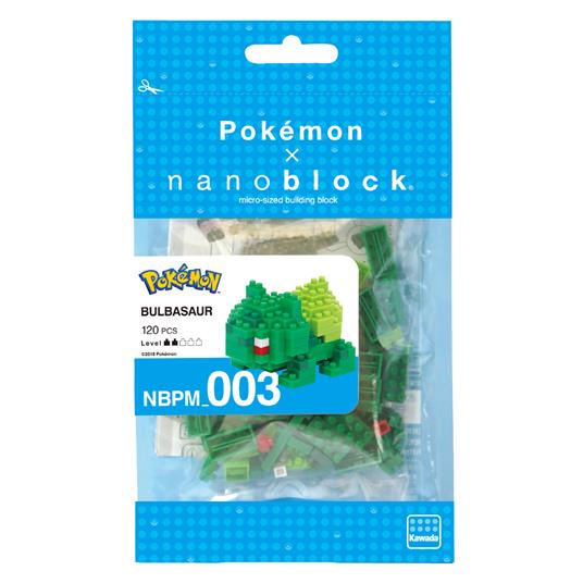 Pokemon Series. Bulbasaur. Nanoblock (Nb-Pm-003)