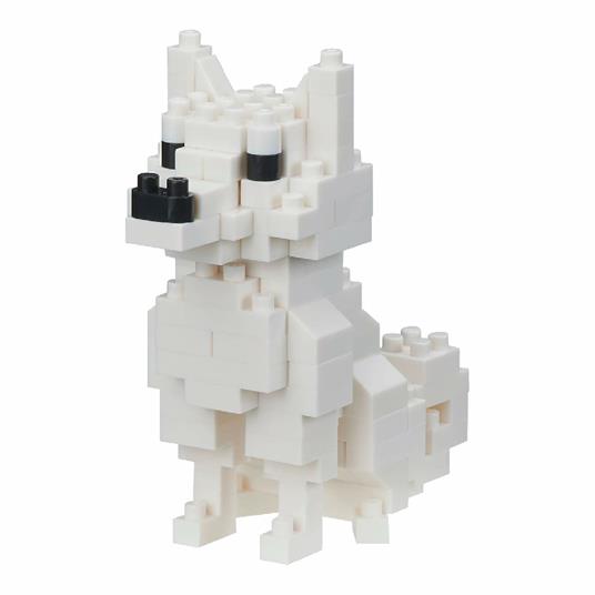 Mini Collection Series. Dog Breed Hokkaido Dog. Nanoblock (Nbc_280)
