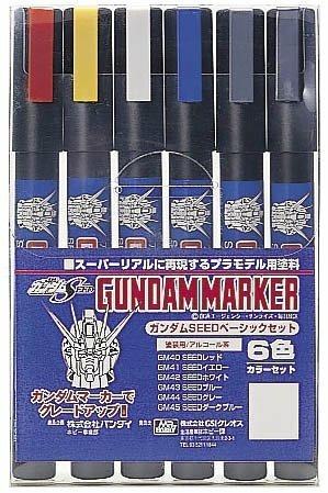 Gundam Marker Gms-109 Gundam Seed Set