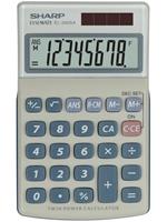 Sharp EL-240SA calcolatrice Tasca Calcolatrice di base Blu, Grigio