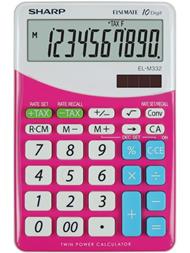Sharp EL-M332 calcolatrice Scrivania Calcolatrice finanziaria Rosa