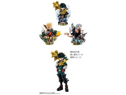 My Hero Academia Petitrama Ex Series Trading Figura 3-set Type-decision Special Edition 9 Cm Megahouse