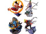 One Piece Petitrama Pvc Mini Statua Logbox Re Birth Wano Kuni Vol. 1 Set 9 Cm Megahouse