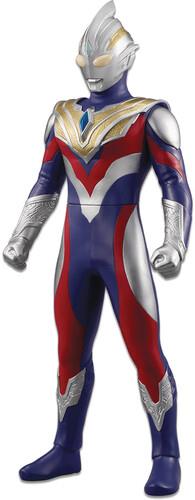 Ultraman Trigger Soft Vinile Style Hero''s Statua Ultraman Trigger Multi Type 26 Cm Banpresto