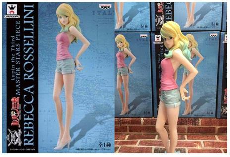 Lupin III. Master Stars Piece Rebecca Rossellini Figure Altezza 26 Cm