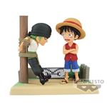 One Piece: Banpresto - World Collectable Figure - Log Stories-Monkey.D.Luffy&Roronoa Zoro-