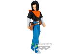 Dragon Ball Z Android 17 Solid Edge Work Figura 17cm Banpresto