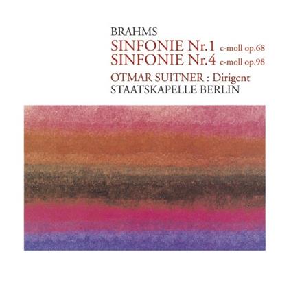 Symphony No.1, No.4 - CD Audio di Johannes Brahms