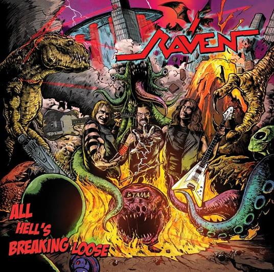 All Hell'S Breaking Loose (W-Bonus Track(Plan)) - CD Audio di Raven