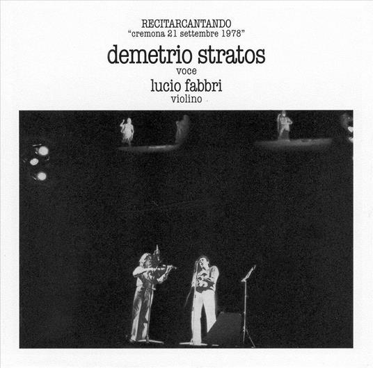 Recitarcantando (Japanese Limited Remastered) - CD Audio di Demetrio Stratos