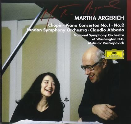 Piano Concertos Nos. 1 & 2 - CD Audio di Frederic Chopin,Martha Argerich
