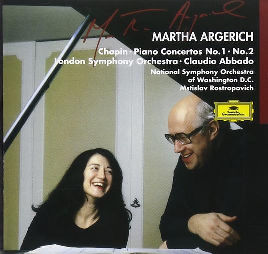 Piano Concertos Nos. 1 & 2 - CD Audio di Frederic Chopin,Martha Argerich